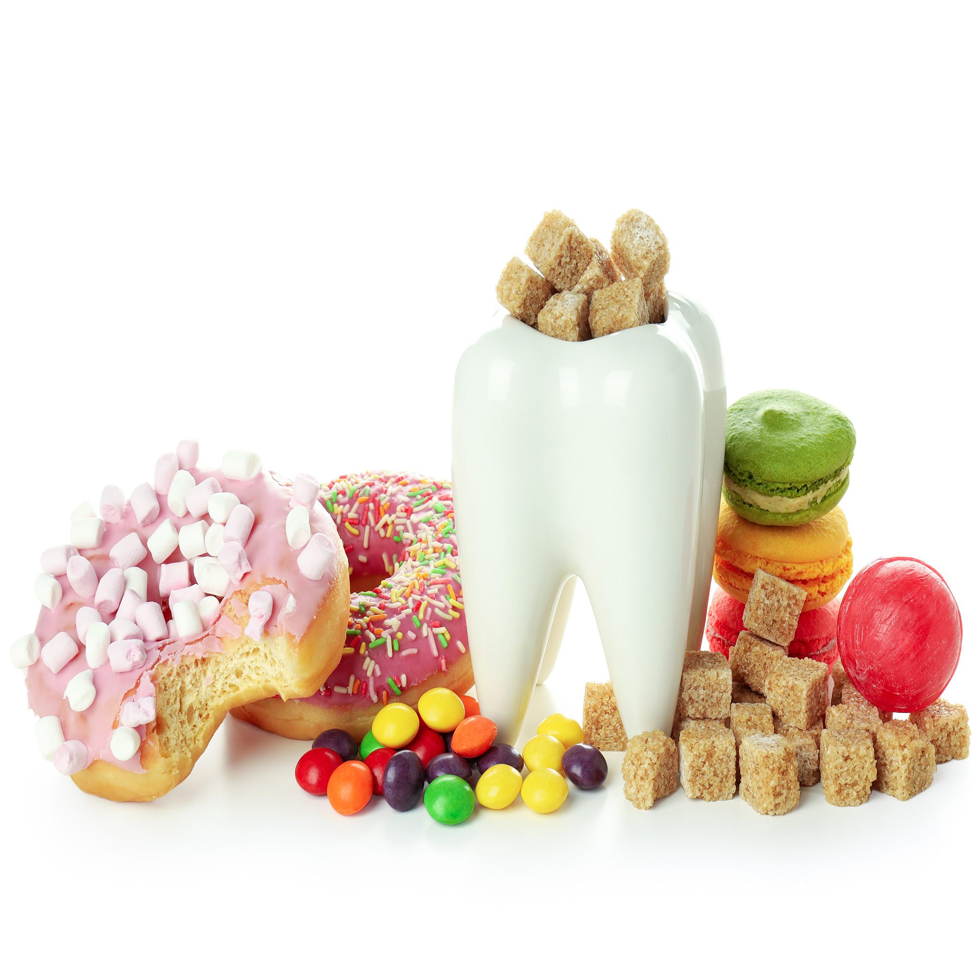 تاثیر مواد غذایی بر دندان